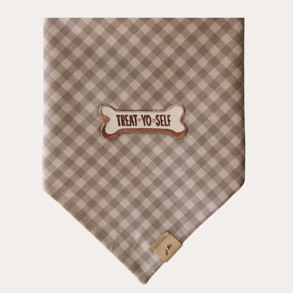 treat yo self dog bandana