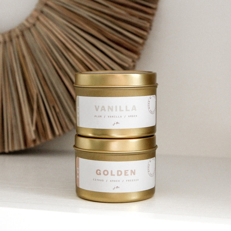 soy candles - gift set of 2