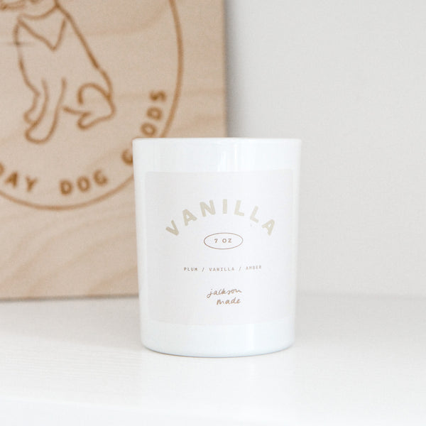 vanilla soy candle