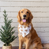 gingerbread man dog bandana