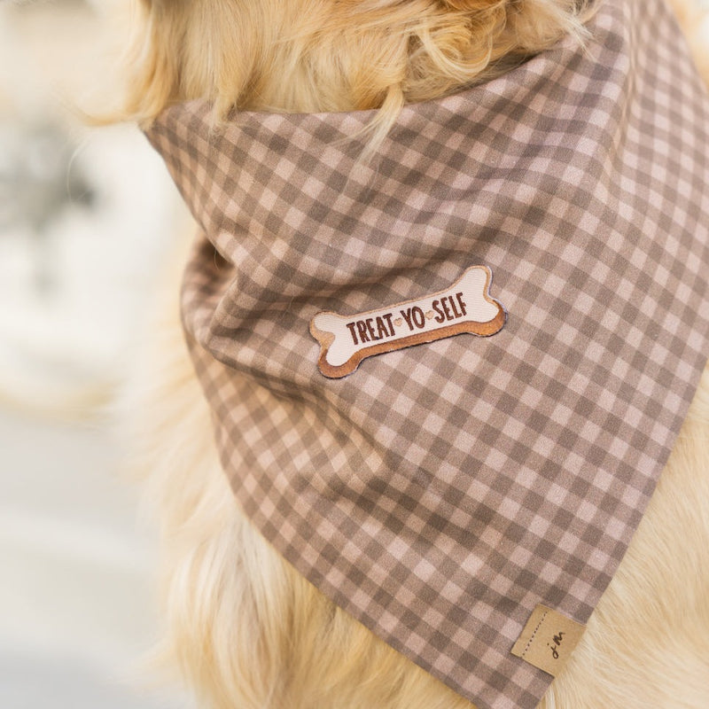 treat yo self dog bandana