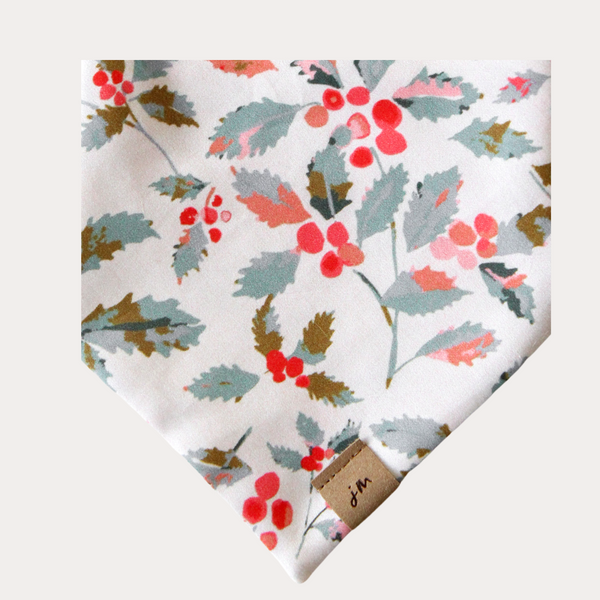 mistletoe dog bandana