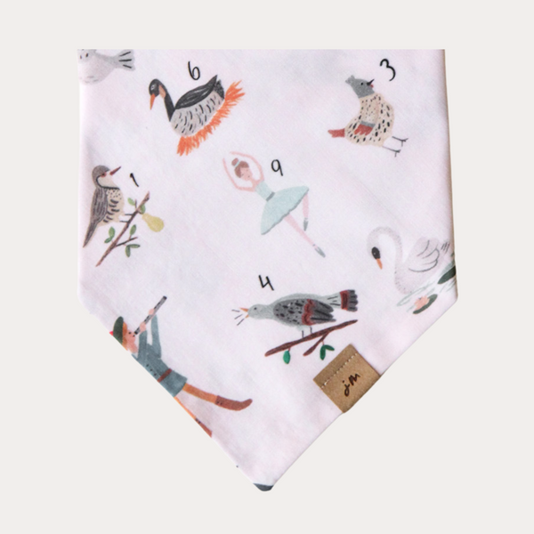12 days of christmas dog bandana
