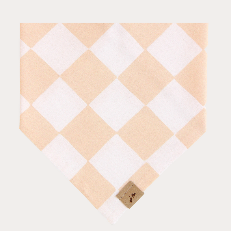 check me out - apricot dog bandana