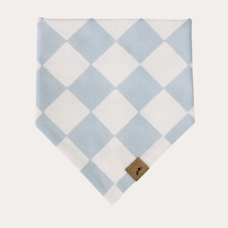 check me out - carolina blue dog bandana