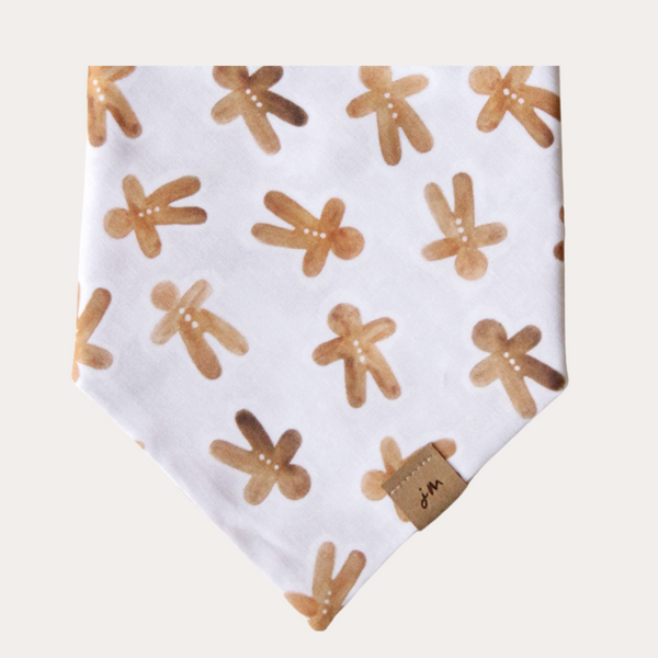 gingerbread dog bandana