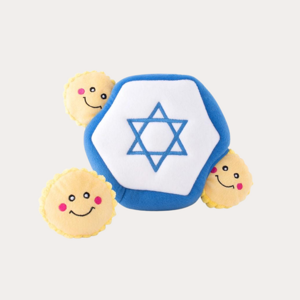 hanukkah burrow dog toy