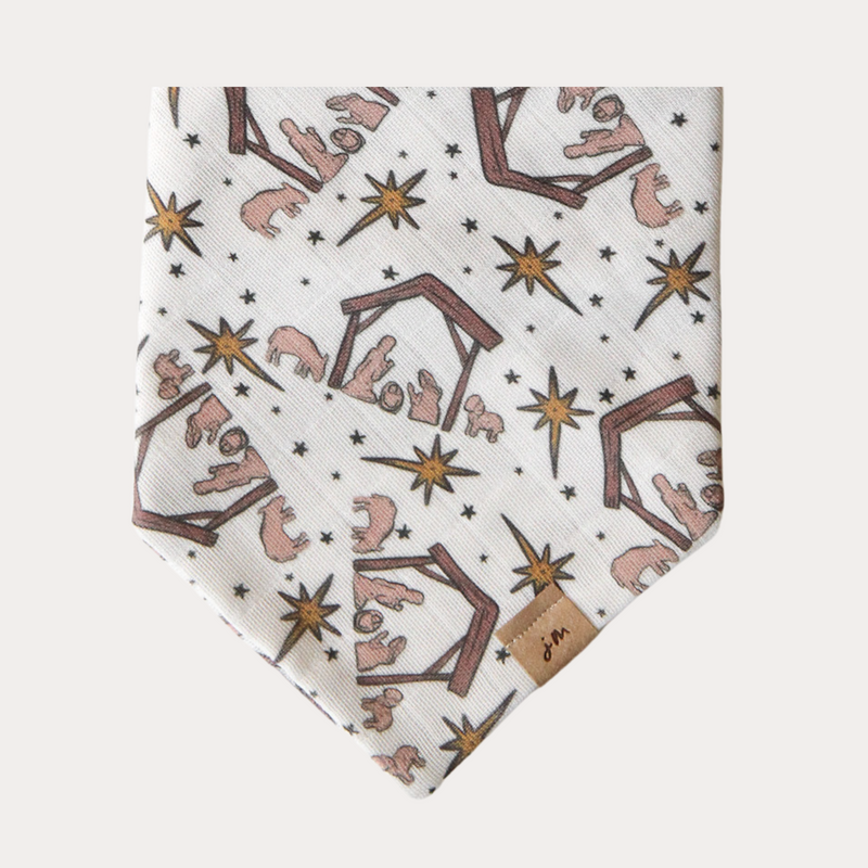 nativity dog bandana