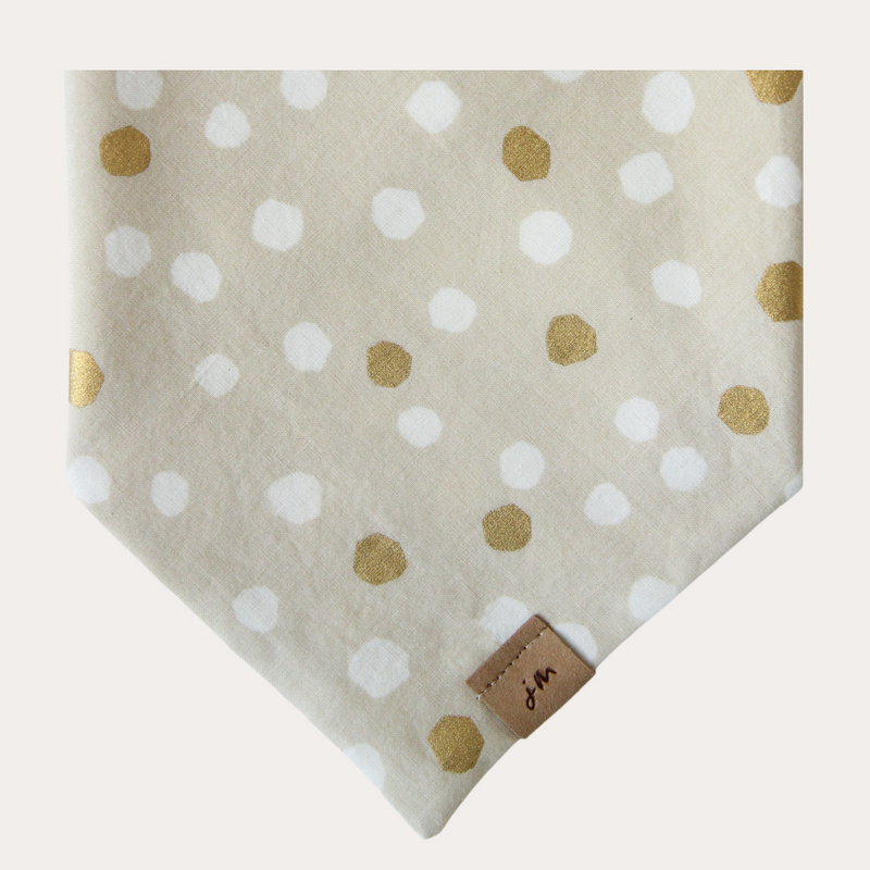 pup of gold dog bandana