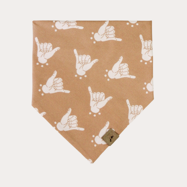 the shaka dog bandana